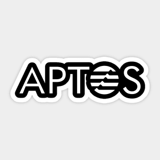 Aptos Crypto Full Logo Sticker